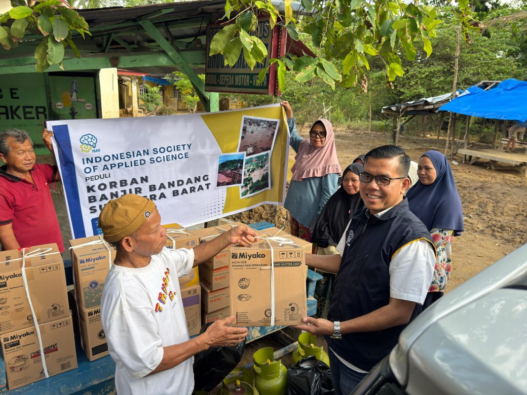 ISAS Salurkan Bantuan untuk Korban Banjir Bandang di Sumatera Barat